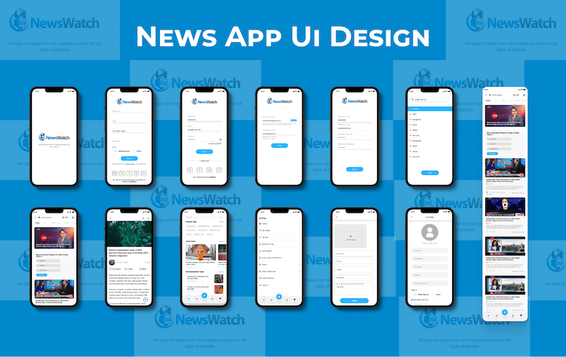 Example of an app design built with Figma - Source: Figma