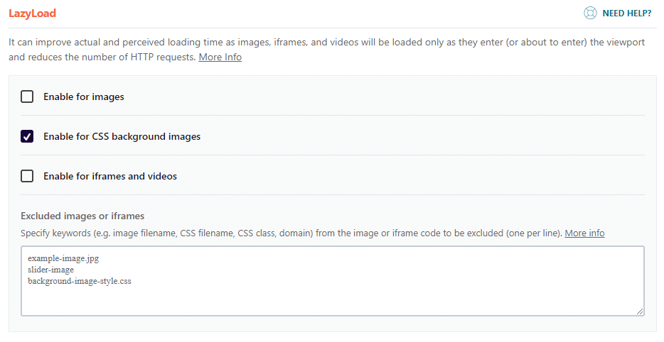 LazyLoading CSS background images feature - WP Rocket 3.15