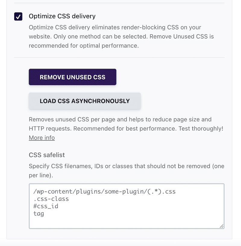 Reduce unused CSS (to boost your responsive theme performance) - Source: WP Rocket