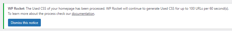 Remove Unused CSS - Updated information about the process