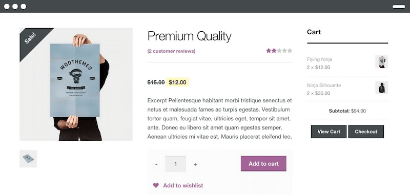 Storefront theme - Source: WooCommerce