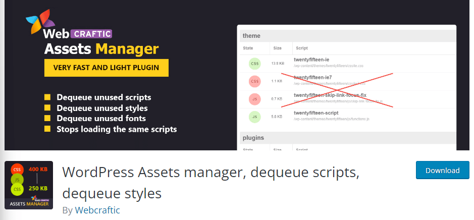 WordPress Assets Manager